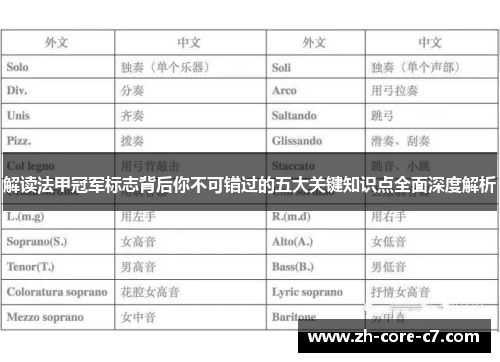 解读法甲冠军标志背后你不可错过的五大关键知识点全面深度解析